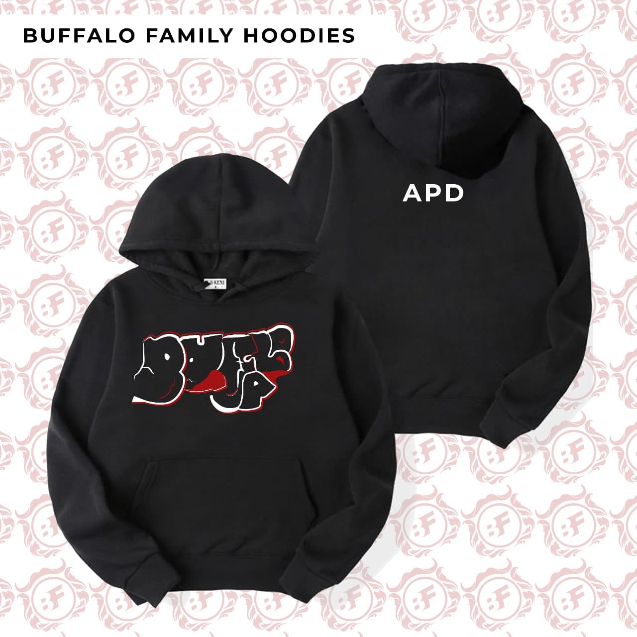 Buffalo hoodie (Black)